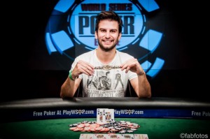 GEORGIOS SOTIROPOLOUS of greece wins gold bracelet at WSOP Europe