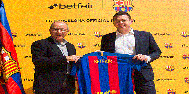 Betfair becomes Global partner of FC Barcelona for three seasons